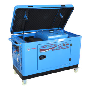 MAC AFRIC 15 kVA (15 KW) Standby Petrol Generator – Enclosed Type (230V)