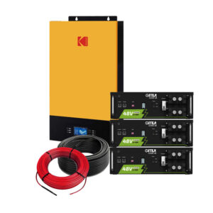 Kodak King 5kW with 7.6kWh Battery Back-Up Kit
