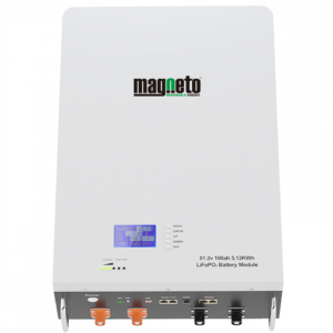 Magneto Lithium LifePo4 Wall Mount 5.1kWh – Energy Storage Battery