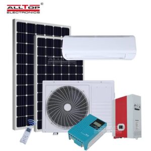 Off Grid Solar Air Conditioner Battery Powered Split  Hybrid Solar Air Conditioner