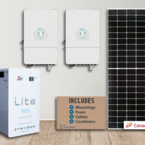 Off grid 16kw Hybrid 15kwh Freedom Won Kit