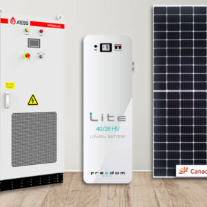 Freedom won 40kwh ATESS 30kw 3-phase solar kit