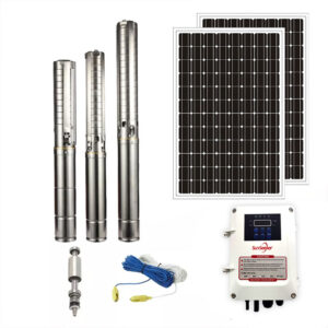 Solar 3-inch DC Submersible Solar Water Pump for Deep Well