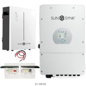 Sunsynk 8kWh Hybrid Inverter Kit Sunsynk 10.65kWh LifePo4 Battery