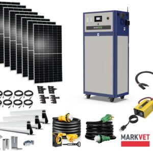 USA Offgrid full Kit - BatteryEVO Walrus Atlantic 12KW Inverter - 30KW Battery ALL-IN-ONE UNIT