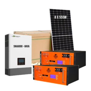 Off grid: 5kw Luxpower kit with 10kw battery backup package