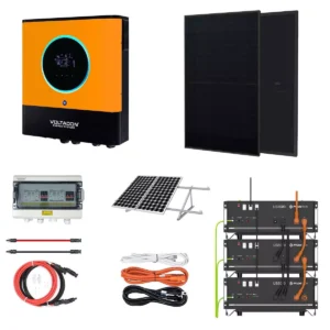 Voltacon Solar Off-Grid Kit 8kW system with 15kw Pylontech US5000