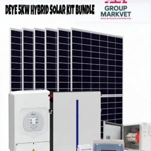 Deye 5kw Hybrid full kit bundle combo